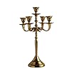 DCI Five Arm Gold Candelabra, Creative Design Home Decor Candle Holder/Wedding Centerpiece Occasions Candelabra/Decorative Candle Holder for Dining Table Decorative 5 arm Candle Holders (Gold(5arm))