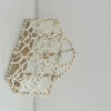 White Paper Raffia Basket For Birthday Gift Hampe